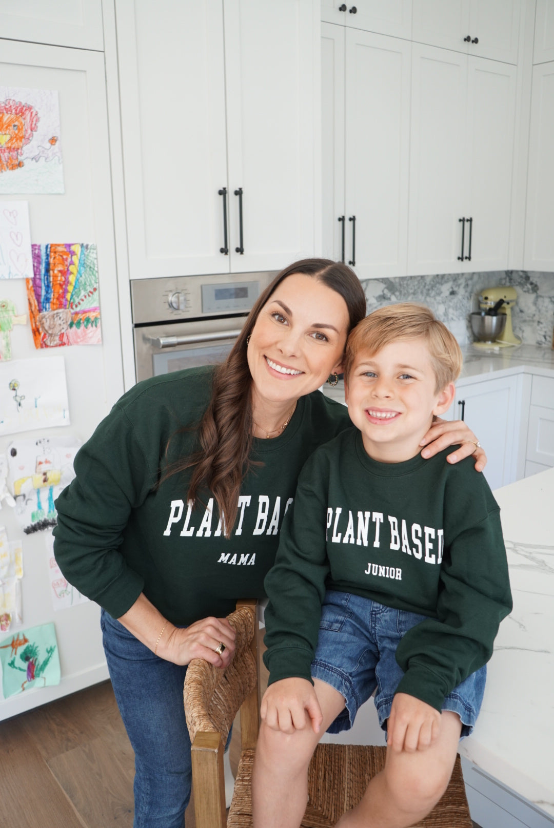 Plant Based Kid's Crew Sweatshirt