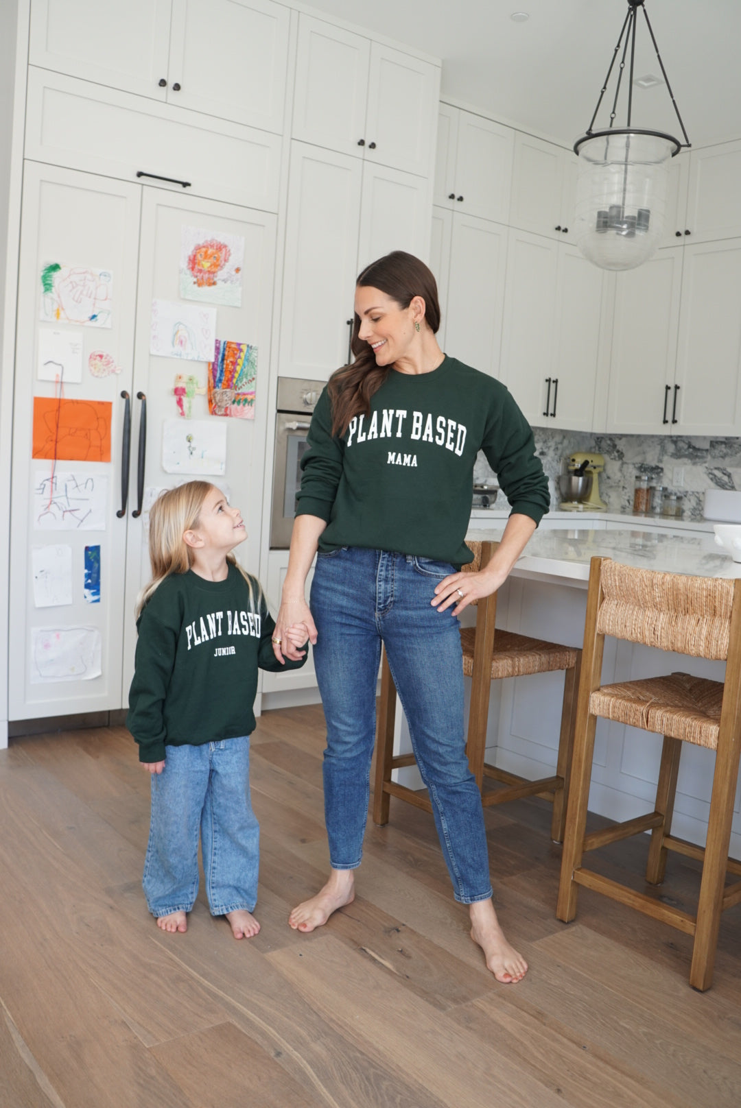 Plant Based Mama Crew Sweatshirt