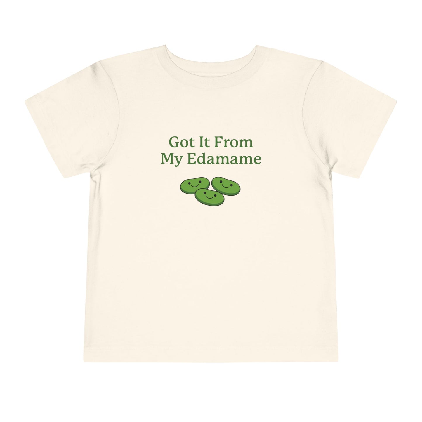 Toddler- 'Got it From My Edamame' Tee - Plant-Loving Kids Shirt