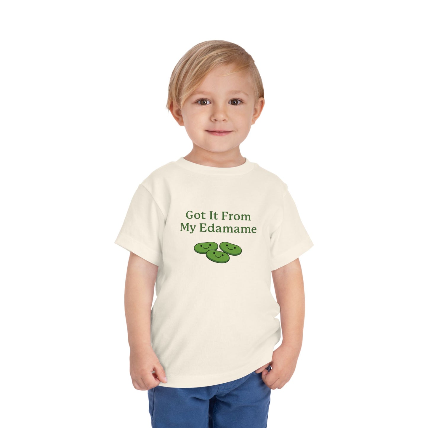 Toddler- 'Got it From My Edamame' Tee - Plant-Loving Kids Shirt