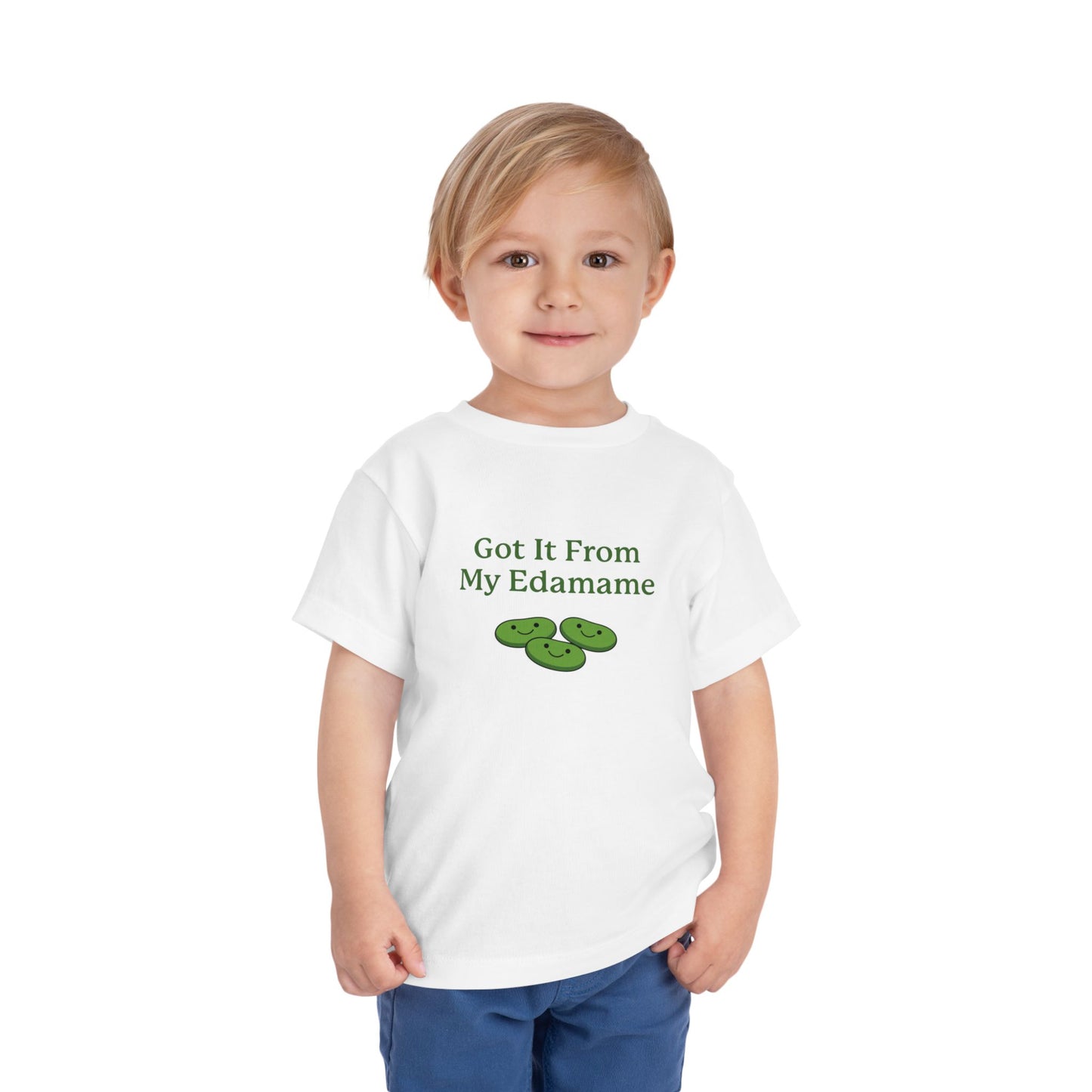 Toddler- 'Got it From My Edamame' Tee - Plant-Loving Kids Shirt