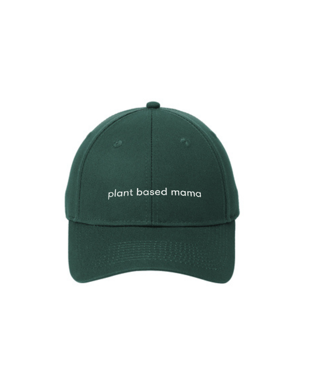 Plant Based Mama Embroidered Hat