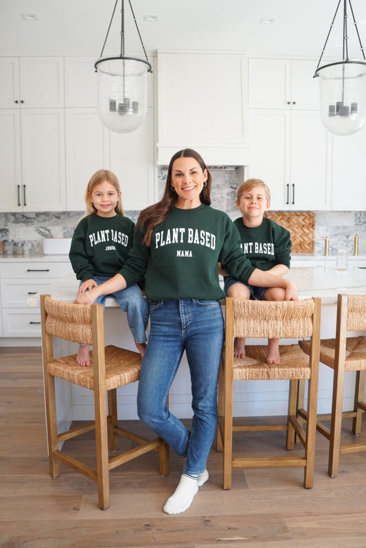 Plant Based Mama Crew Sweatshirt