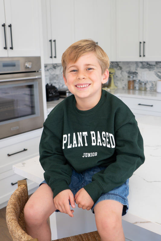 Plant Based Kid's Crew Sweatshirt